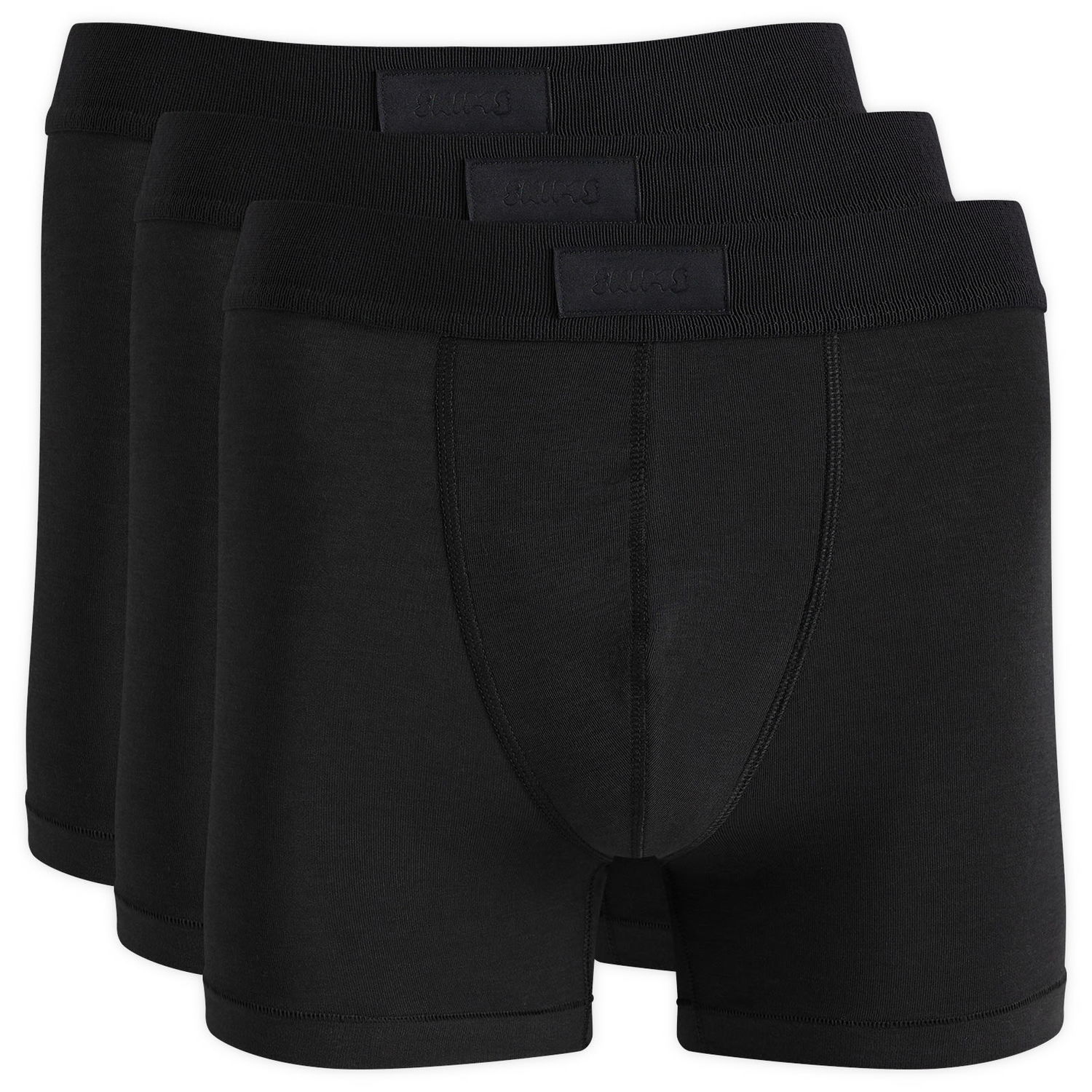Boxerky SKIMS 3" Boxer Brief 3-Pack Čierna | BO-BBR-5634M-ON, 1