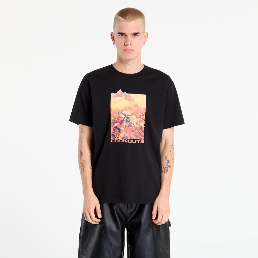 Tričko Dime DIME Cook Out 2 T-Shirt Čierna | DIMESU2564BLK