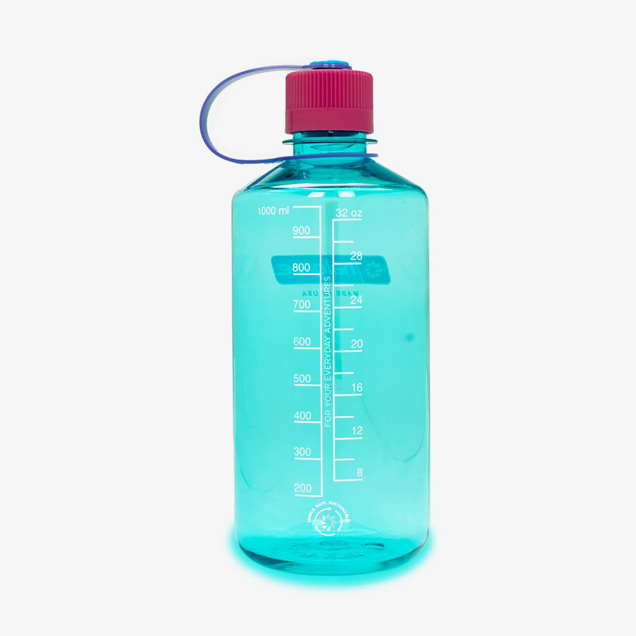 Fľaše Nalgene Narrow Mouth 1000ml Bottle Modrá | 2021-2232, 0