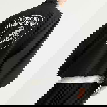 Bunda Balenciaga Automobili Lamborghini Tracksuit Jacket Čierna | 839108-TRO31-1000, 3