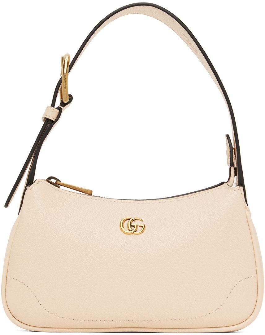 Taška cez rameno Gucci Aphrodite Shoulder Bag Béžová | 739076 AAA9F, 0