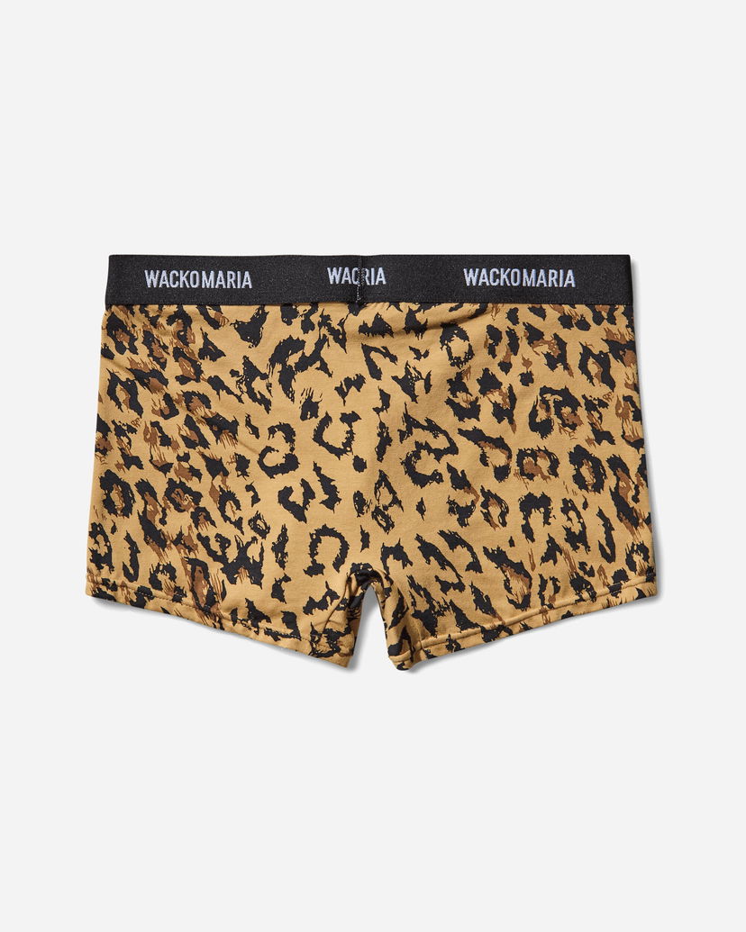 Boxerky WACKO MARIA Wacko Maria Leopard Boxer Briefs Hnedá | WMGP-BR12 BEIGE