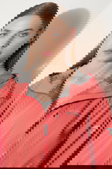 Vetrovka Columbia Ampli-Dry II Titanium Hooded Outdoor Jacket Oranžová | 2071421, 4