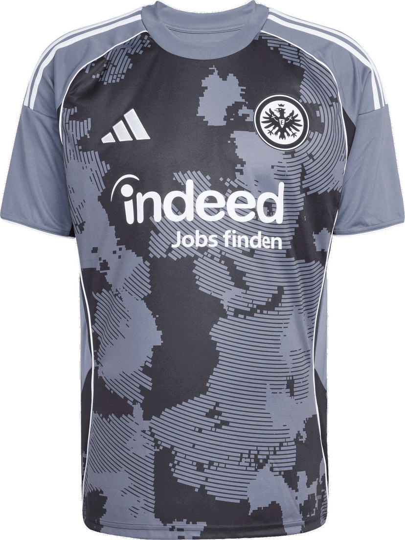Dres adidas Originals Eintracht Frankfurt 3rd Jersey 2025/26 Šedá | kk6442