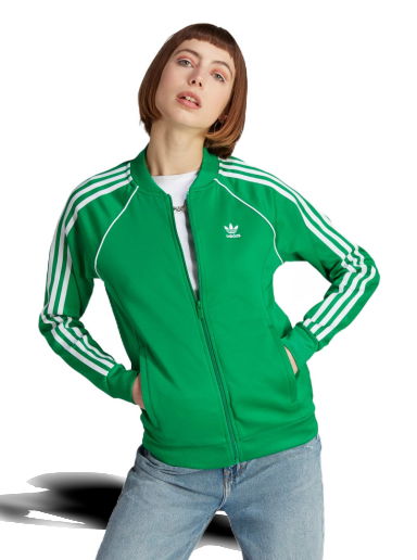 Bunda adidas Originals Adicolor Classics SST Track Top Zelené | IK4030