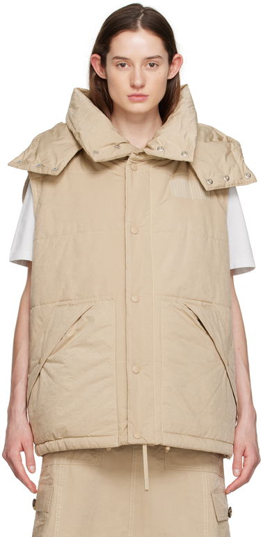 Vesta Marc Jacobs Marc Jacobs Oversized Puffer Vest Béžová | V207M20RE22, 0