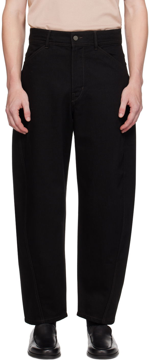 Džínsy LEMAIRE Workwear Jeans Čierna | PA1102 LD1000