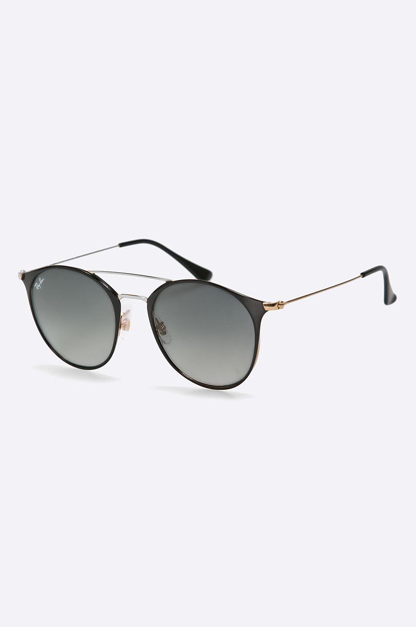 Slnečné okuliare Ray-Ban Round Sunglasses Čierna | RB3546.187/71, 1