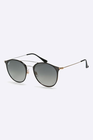 Slnečné okuliare Ray-Ban Round Sunglasses Čierna | RB3546.187/71, 1