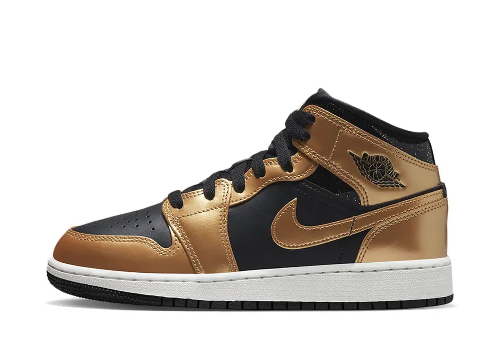 Air Jordan 1 Mid “Metallic Gold” GS