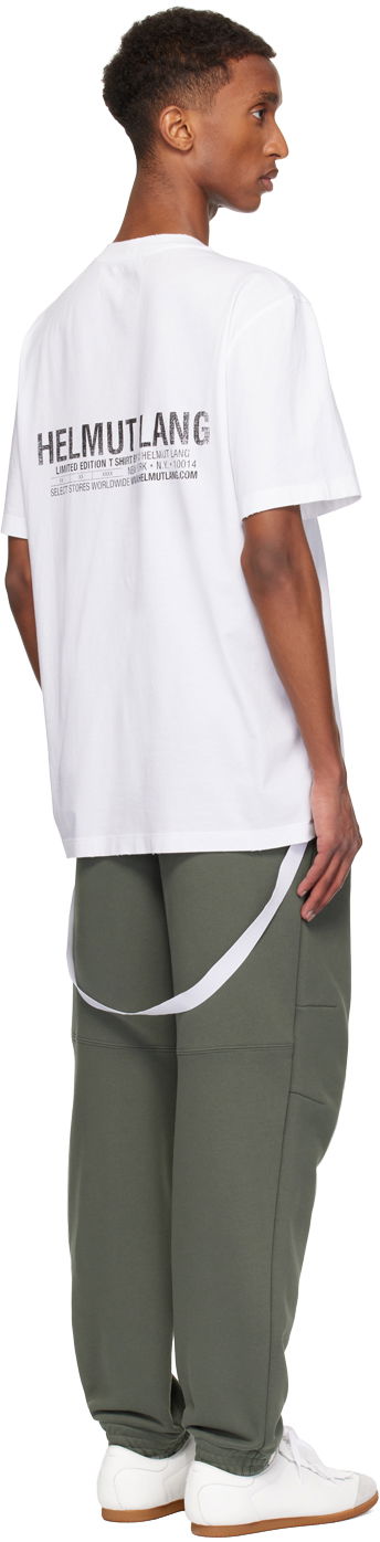 Tričko Helmut Lang 'New York' Graphic T-Shirt Biela | O06HM512, 3