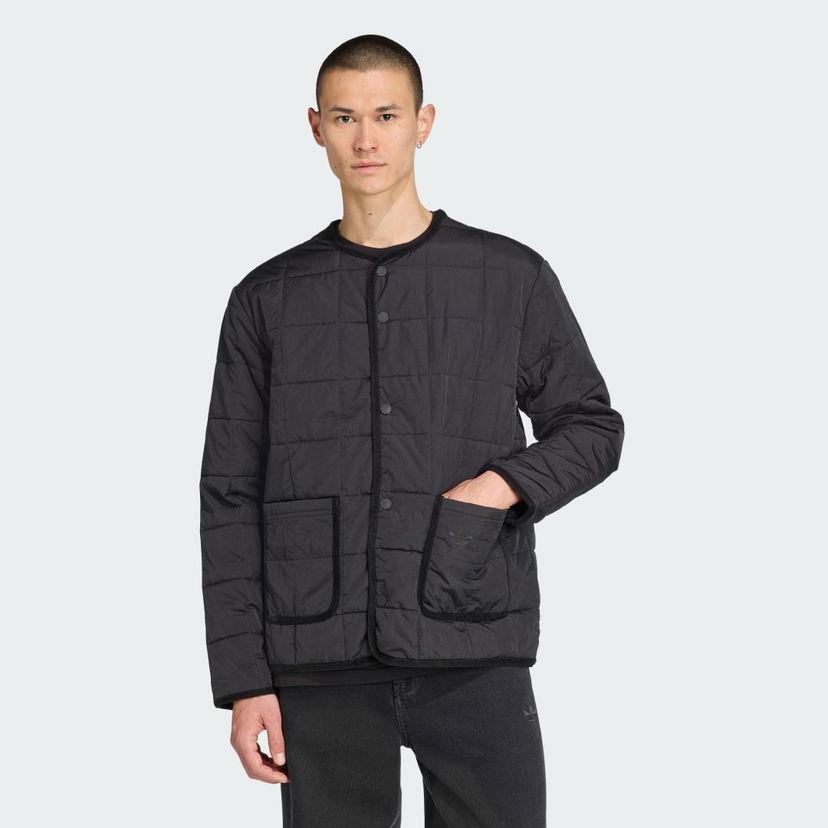 Prešívaná bunda adidas Originals adidas Originals Quilted Jacket Čierna | JW5820