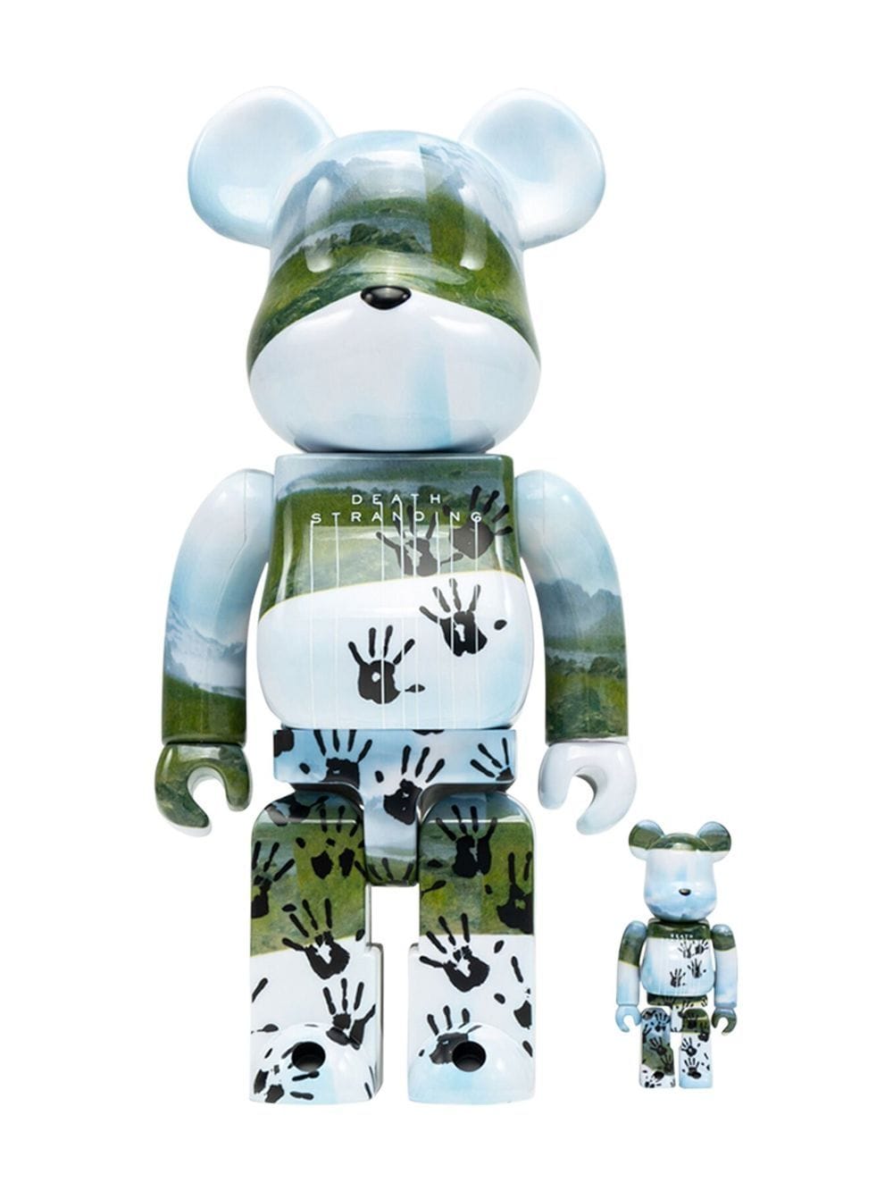 Zberateľské Medicom Toy Death Stranding BE@RBRICK figure set - Blue Zelené | MEDI003718412596, 0