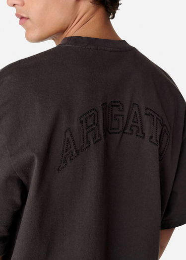 Tričko AXEL ARIGATO T-Shirt Slim Šedá | A3023002, 5