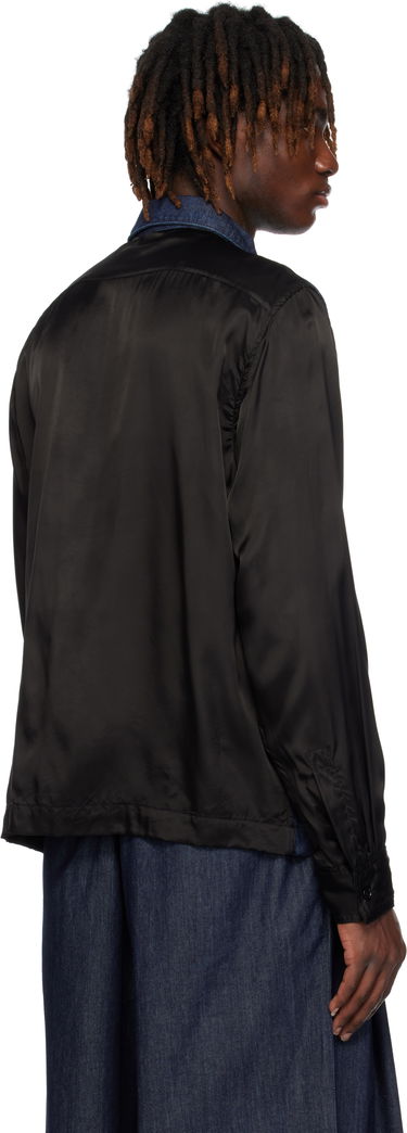 Košeľa Dries Van Noten Dries Van Noten Zip Denim Shirt Modrá | 251-020725-1553, 2