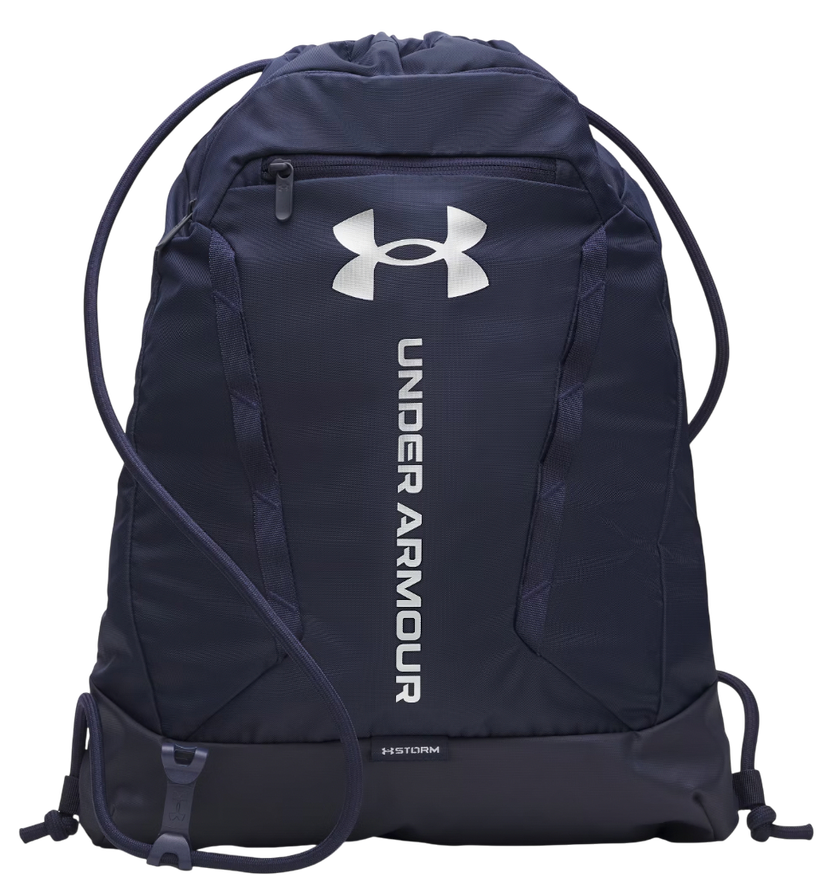 Športový vak Under Armour Hustle Drawstring Sackpack with Storm Technology Navy | 6000519-410