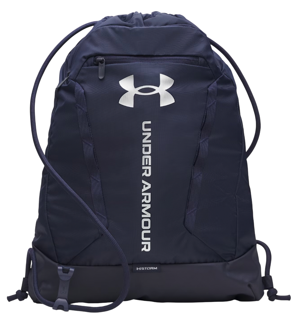 Športový vak Under Armour Hustle Drawstring Sackpack with Storm Technology Navy | 6000519-410, 0