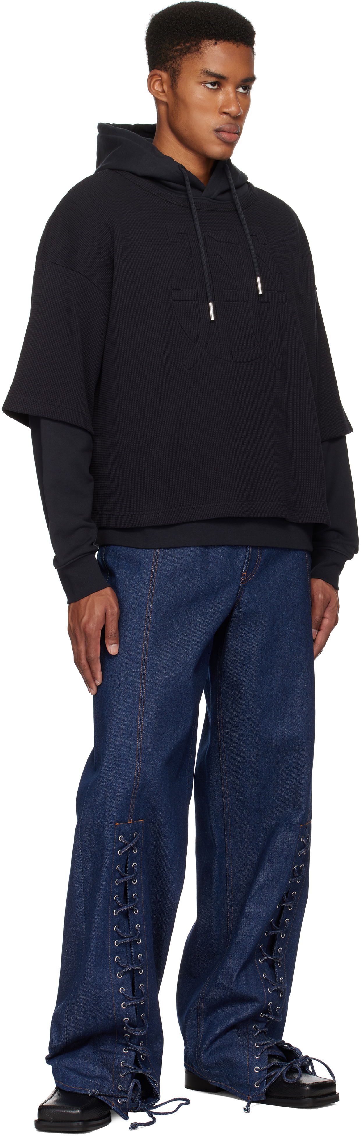Jean Paul Gaultier Oversized JPG Hoodie