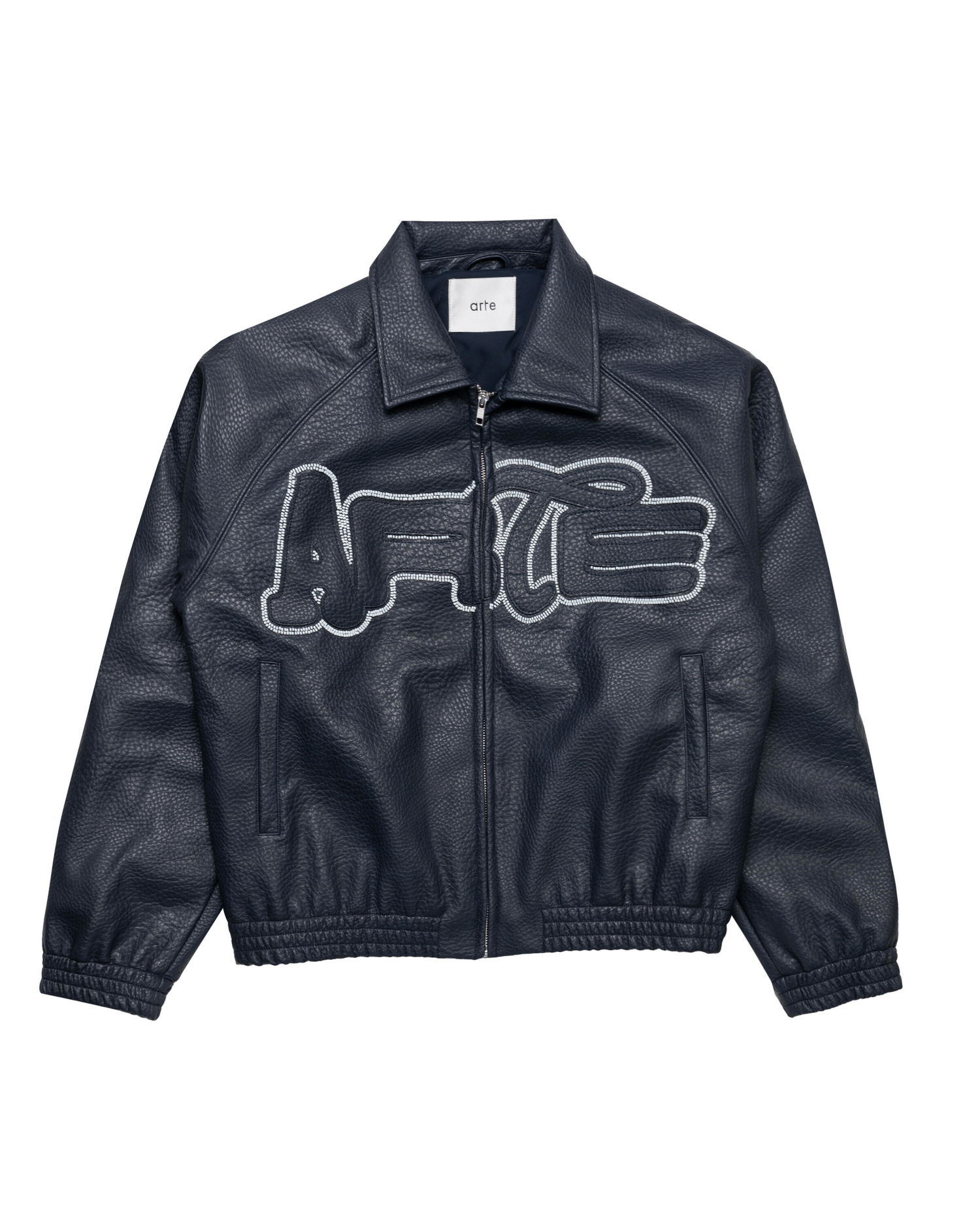 Bomber bunda Arte Antwerp Arte Antwerp Patch Beaded Jacket Navy | SS25-130J, 0