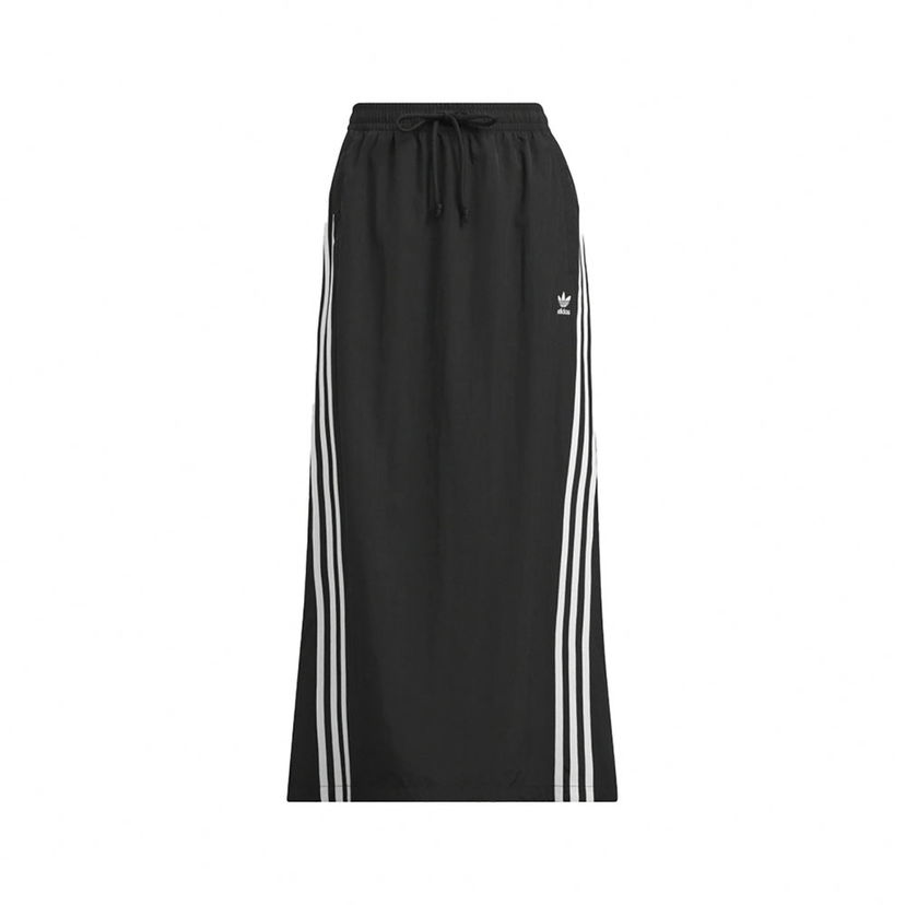 Sukňa adidas Originals 3-Stripes Black Parachute Skirt Čierna | JC6123