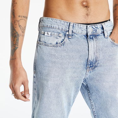 Džínsy CALVIN KLEIN Authentic Straight Pants Modrá | J30J323096 1AA, 1