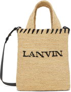 Lanvin Nano Raffia Tote Bag