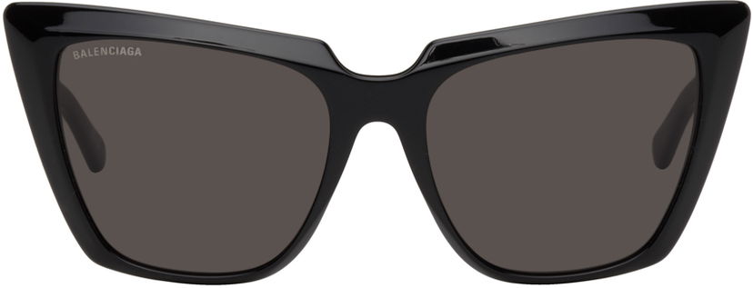 Slnečné okuliare Balenciaga Black Cat-Eye Čierna | BB0046S-001