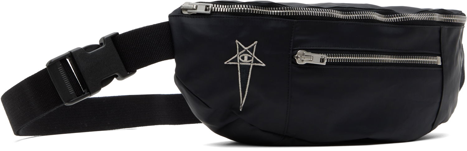 Ľadvinka Rick Owens Rick Owens Champion Edition Nylon Belt Bag Čierna | CM01E6203 CHNY NYLON, 1