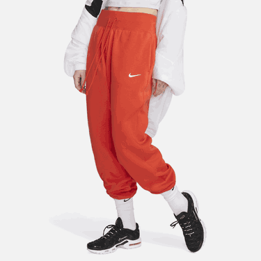 Nohavice Nike Sportswear Phoenix Fleece Sweatpants Červená | DQ5887-633, 0
