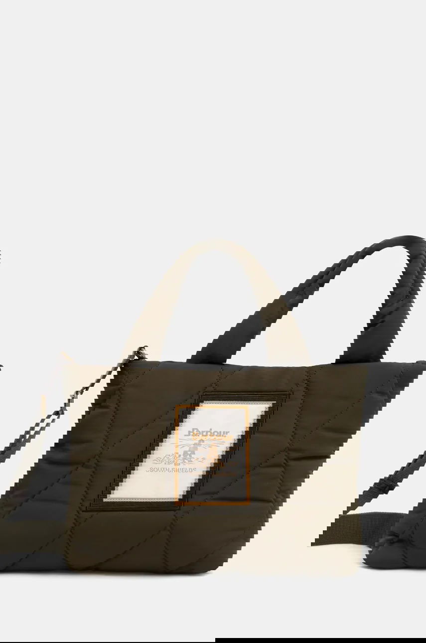 Tote bag Barbour Barbour Quilted Tote Bag Zelené | LBA0435, 0