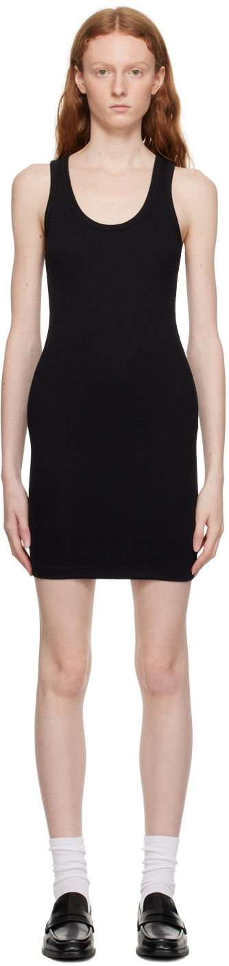 Šaty AGOLDE Maria Minidress Čierna | A3077-1464, 0