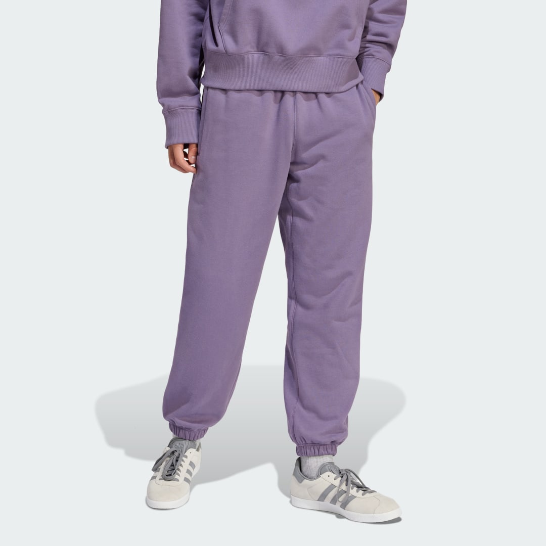 Tepláky adidas Originals Adicolor Contempo French Terry Sweatpants Fialová | IR7890, 0