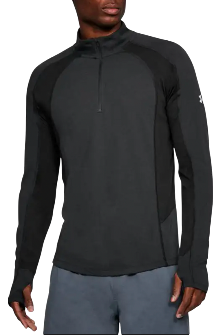 Sveter Under Armour Under Armour Swyft 1/4 Zip Long Sleeve Shirt Čierna | 1305207-001, 0