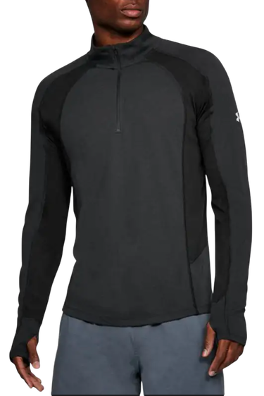 Sveter Under Armour Under Armour Swyft 1/4 Zip Long Sleeve Shirt Čierna | 1305207-001, 0