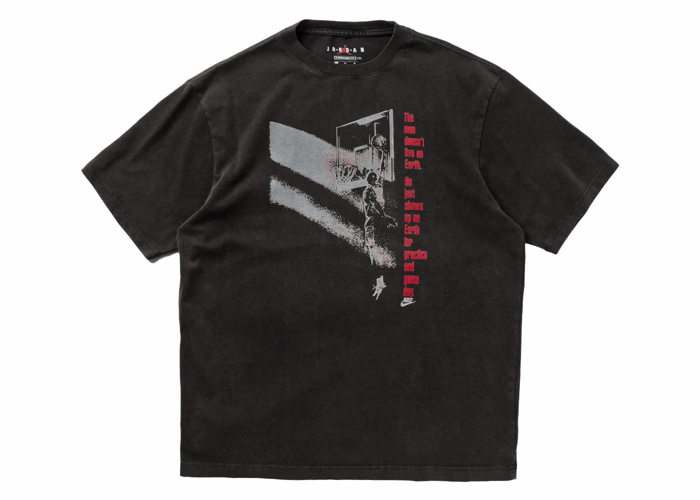 Tričko Jordan Jordan Flight Graphic Tee Black Čierna | CV5108-010, 0