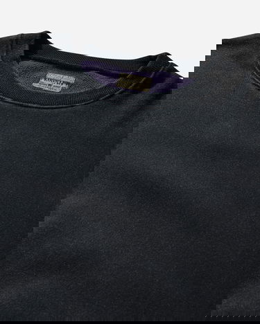 Mikina KAPITAL Fleece Knit 2Tones Remake Big Sweatshirt Čierna | EK-1139LCA 3, 4