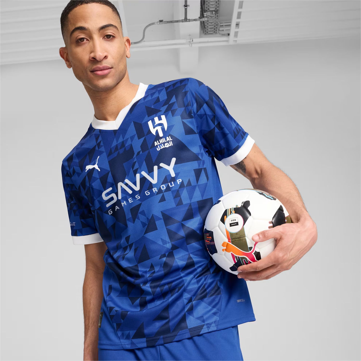 Dres Puma Al Hilal Home Jersey 2024/25 Navy | 778881-01, 1