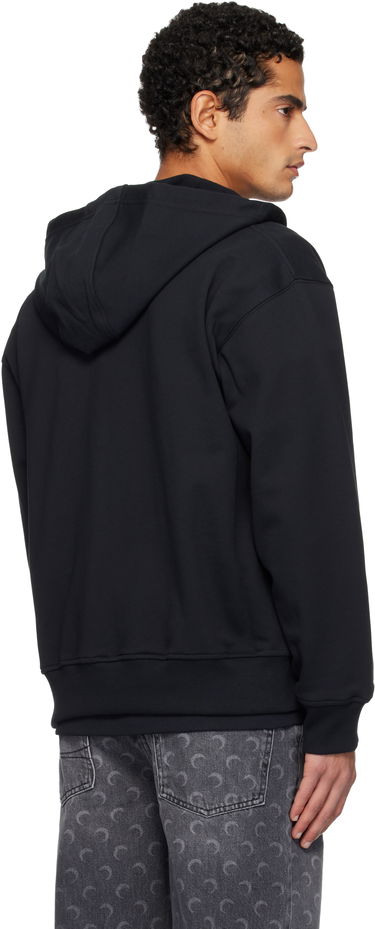 Mikina Marine Serre Moon Logo Zipped Hoodie Čierna | UST017BCJER0013, 2