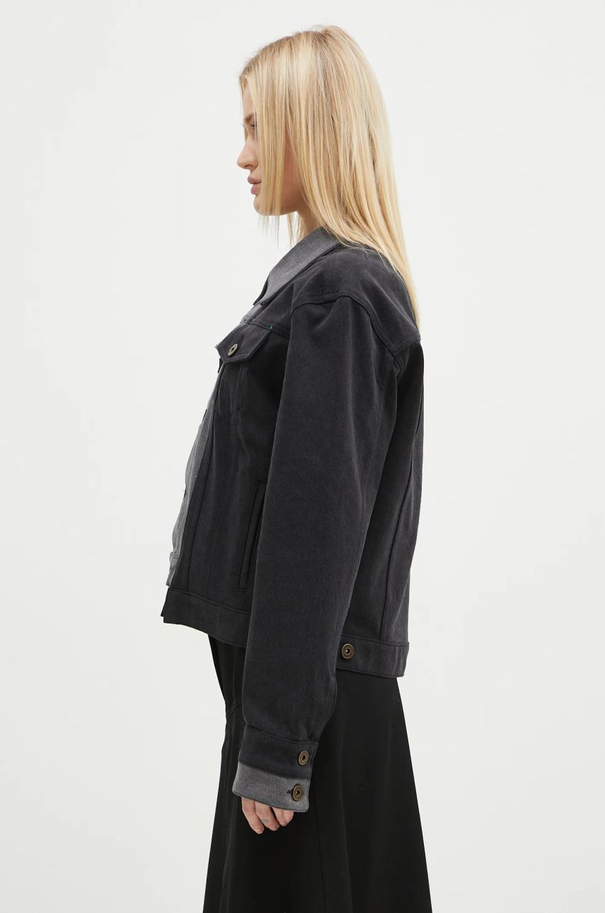 Bunda JW Anderson JW Anderson Layered Denim Jacket Čierna | DJ0034.PG1657.938, 1