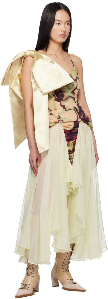 Šaty Collina Strada Collina Strada Magnolia Print Maxi Dress Rôznofarebný | XX4013, 3