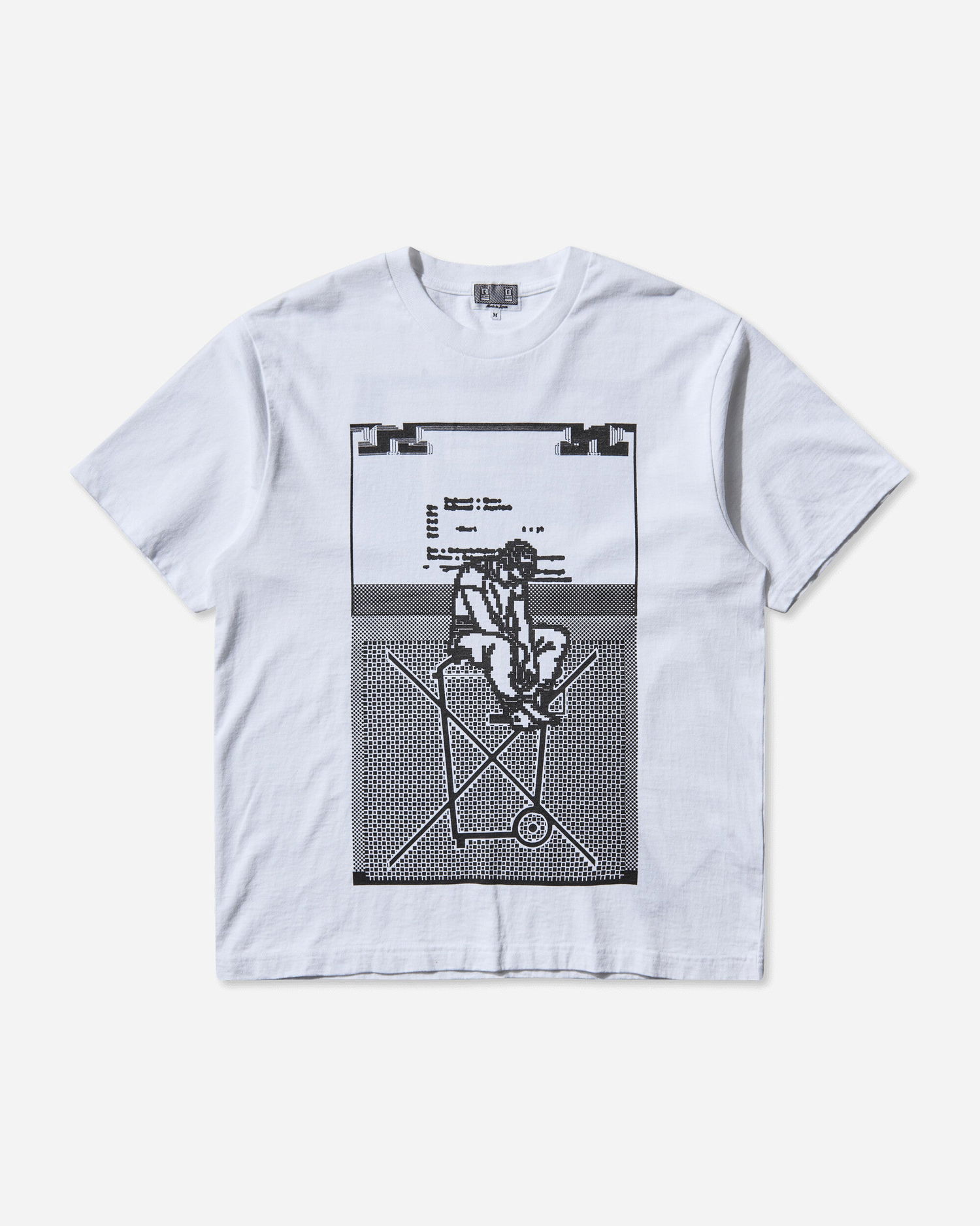 Tričko Cav Empt MD C.Esc T-Shirt Biela | CES28T09 WHITE, 1