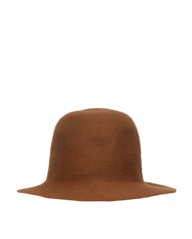 Klobúk Junya Watanabe Mühlbauer Felt Hat Hnedá | WH-K606-W21 3, 0