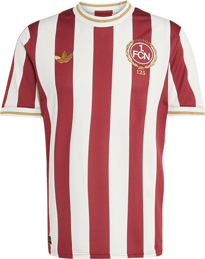 Dres adidas Originals 1. FC Nürnberg 125th Anniversary Special Jersey by adidas Originals Červená | 5fcnjg6350