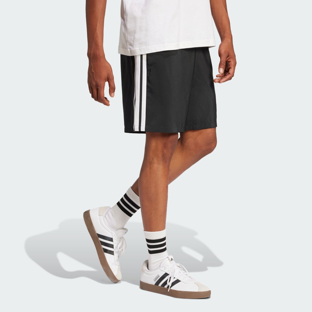 Šortky adidas Performance Men's 3-Stripes Athletic Shorts Čierna | JW1911, 1