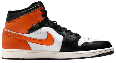 Tenisky a topánky Jordan Jordan 1 Mid Black Toe Oranžová | DQ8426-801, 3