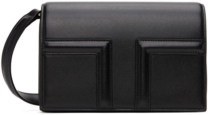 Taška cez rameno TOTEME TOTEME Mini T-Flap Shoulder Bag Čierna | 244-WAL0049-LE0025, 0