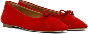 Oblečenie Aeyde Aeyde Delfina Ballerina Flats Červená | A11-FL-MNLR8 FL17-FW24-406-017, 3
