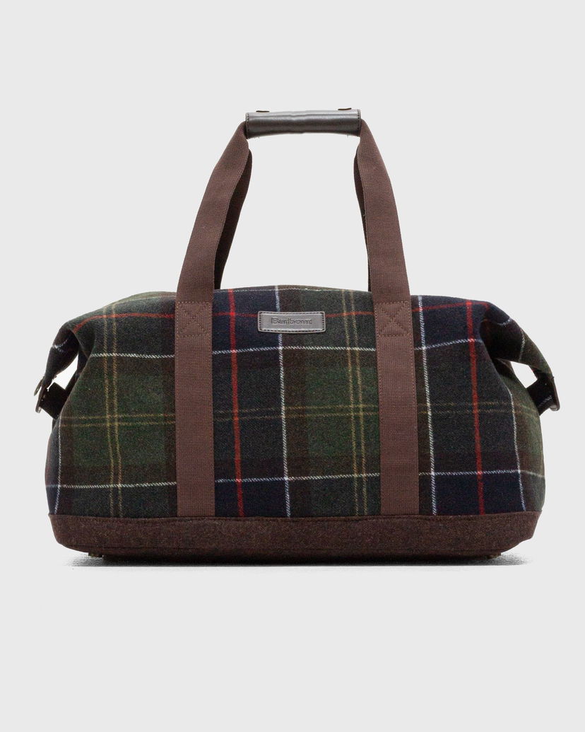 Cestovná taška Barbour Cree Tartan Holdall Zelené | UBA0608TN11