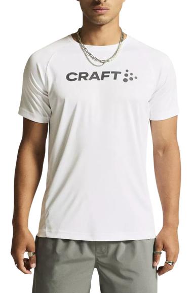 Tričko Craft Craft Core Essence Logo T-Shirt Biela | 1911786-900985, 1