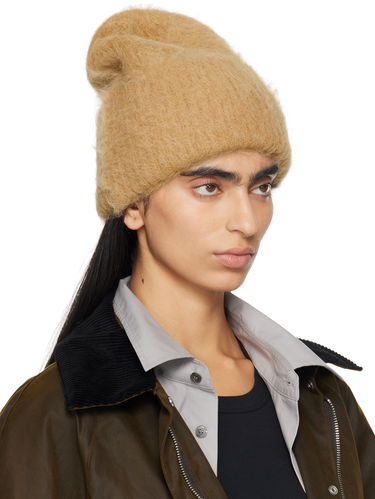 Kulicha TOTEME Alpaca Knit Beanie Šedá | 244-WSH1524-YA0106, 3